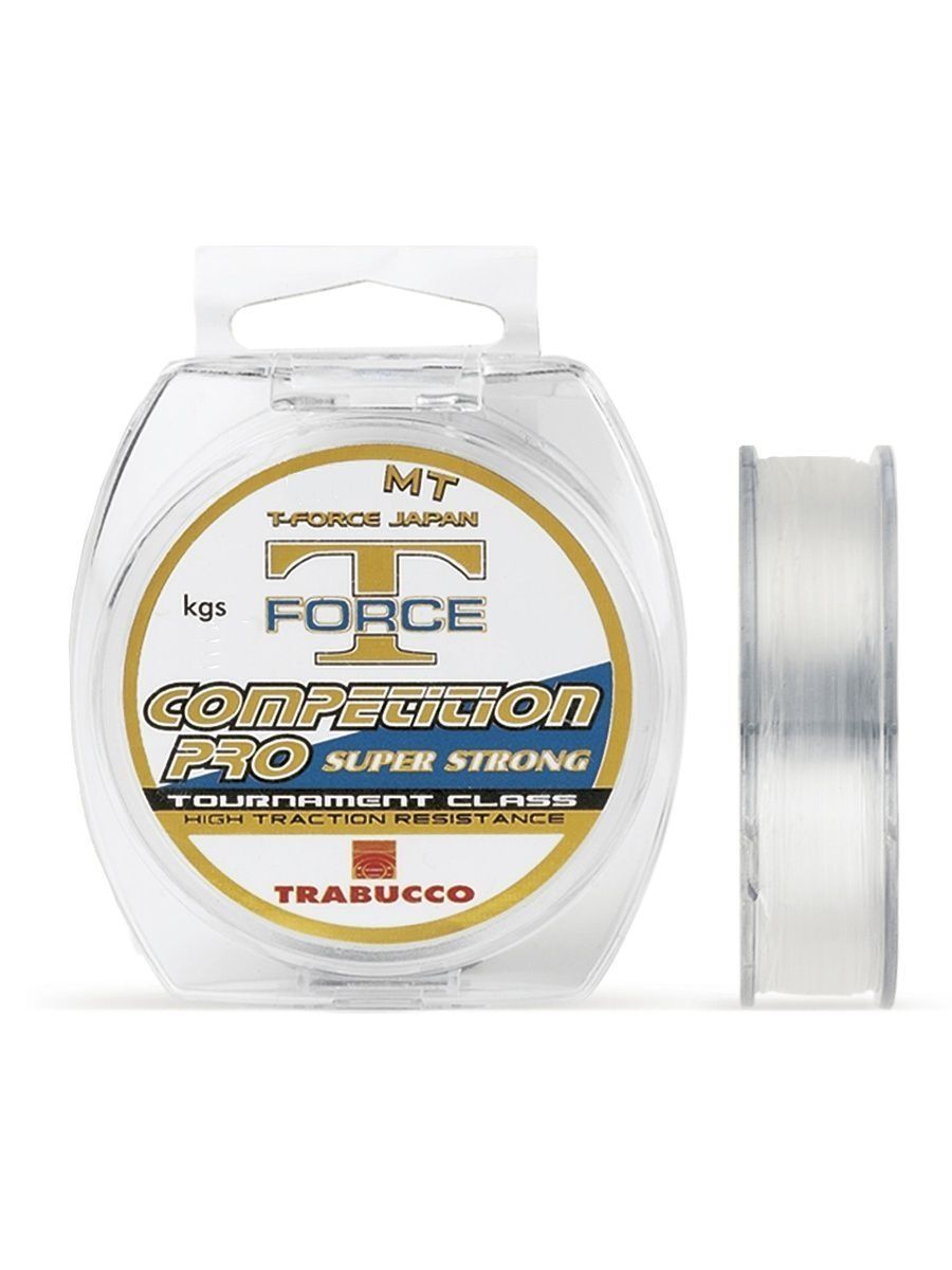 

Монолеска Trabucco T-Force Competition Strong 25m Clear 0.160mm/3.75kg, T-Force Competition Strong