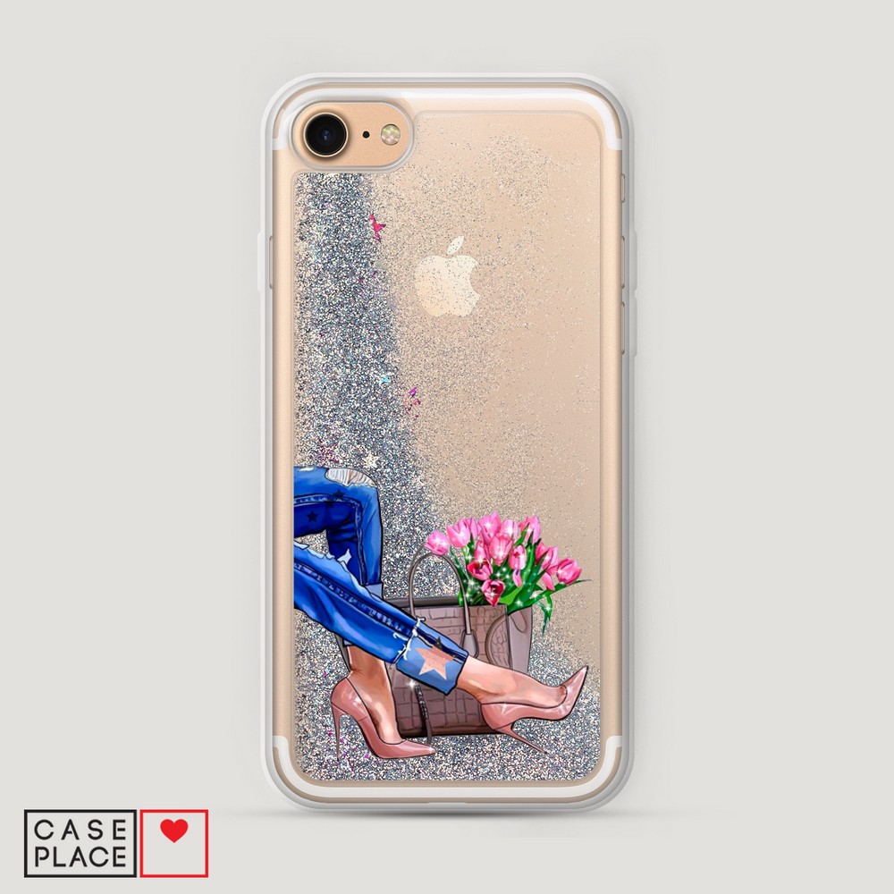 

Чехол Awog на Apple iPhone 8 / Айфон 8 "Каблучки", Разноцветный, 10891-1