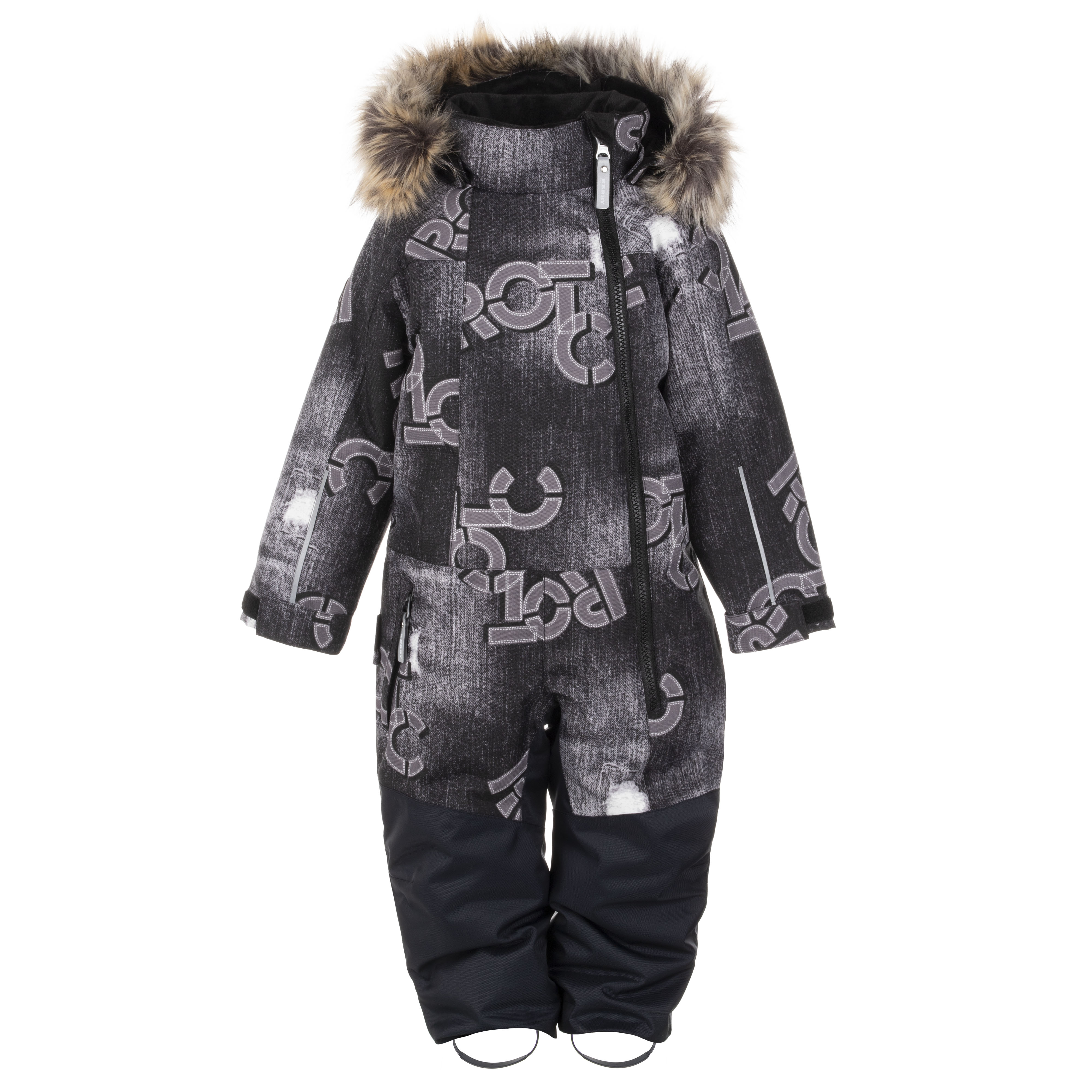 

Комбинезон Kerry DEX K21423 A/9890 цв. черно-серый р. 104, K21423 A/9890