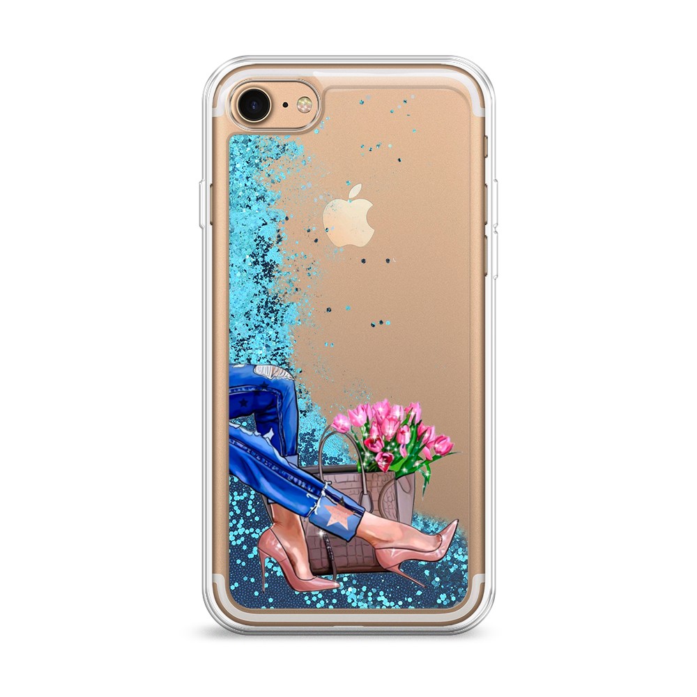 

Чехол Awog на Apple iPhone 8 / Айфон 8 "Каблучки", Разноцветный, 10893-1