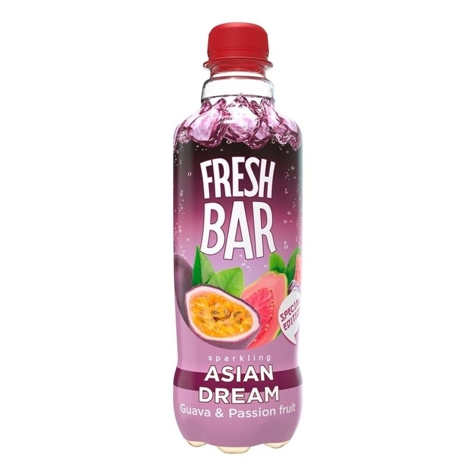 Газированный напиток Fresh Bar Asian Dream гуава, маракуйя 480 мл