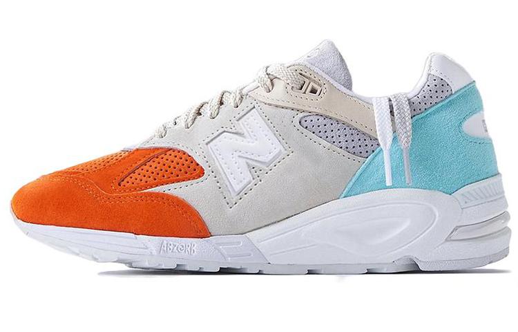 

Кроссовки унисекс New Balance KITH NB 990 V2 Cyclades разноцветные 40.5 EU, Разноцветный, KITH x New Balance NB 990 V2 Cyclades