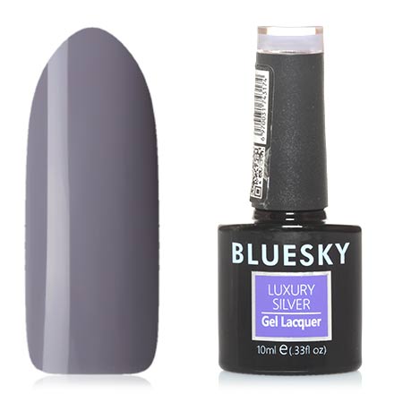 

Гель-лак Bluesky Luxury Silver №210