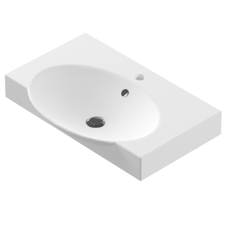 фото Раковина sanita luxe infinity 65, белая (inf65slwb01)