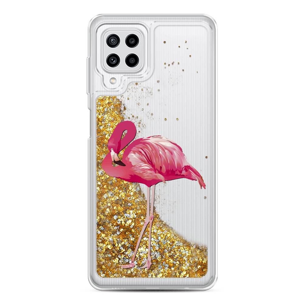 

Чехол Awog на Samsung Galaxy M22 / Самсунг M22 "Застенчивый фламинго", 2103490-1