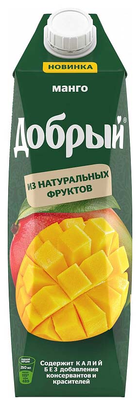 

Напиток сокосодержащий Добрый из манго 1 л