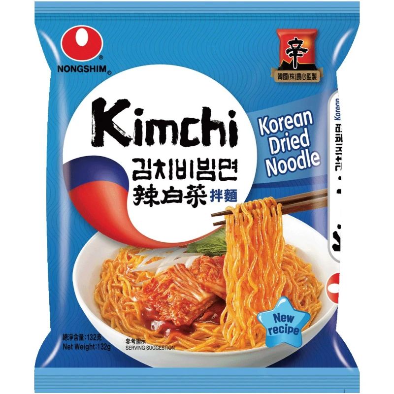 Лапша Nongshim с обжаренной кимчи 132 г 200₽