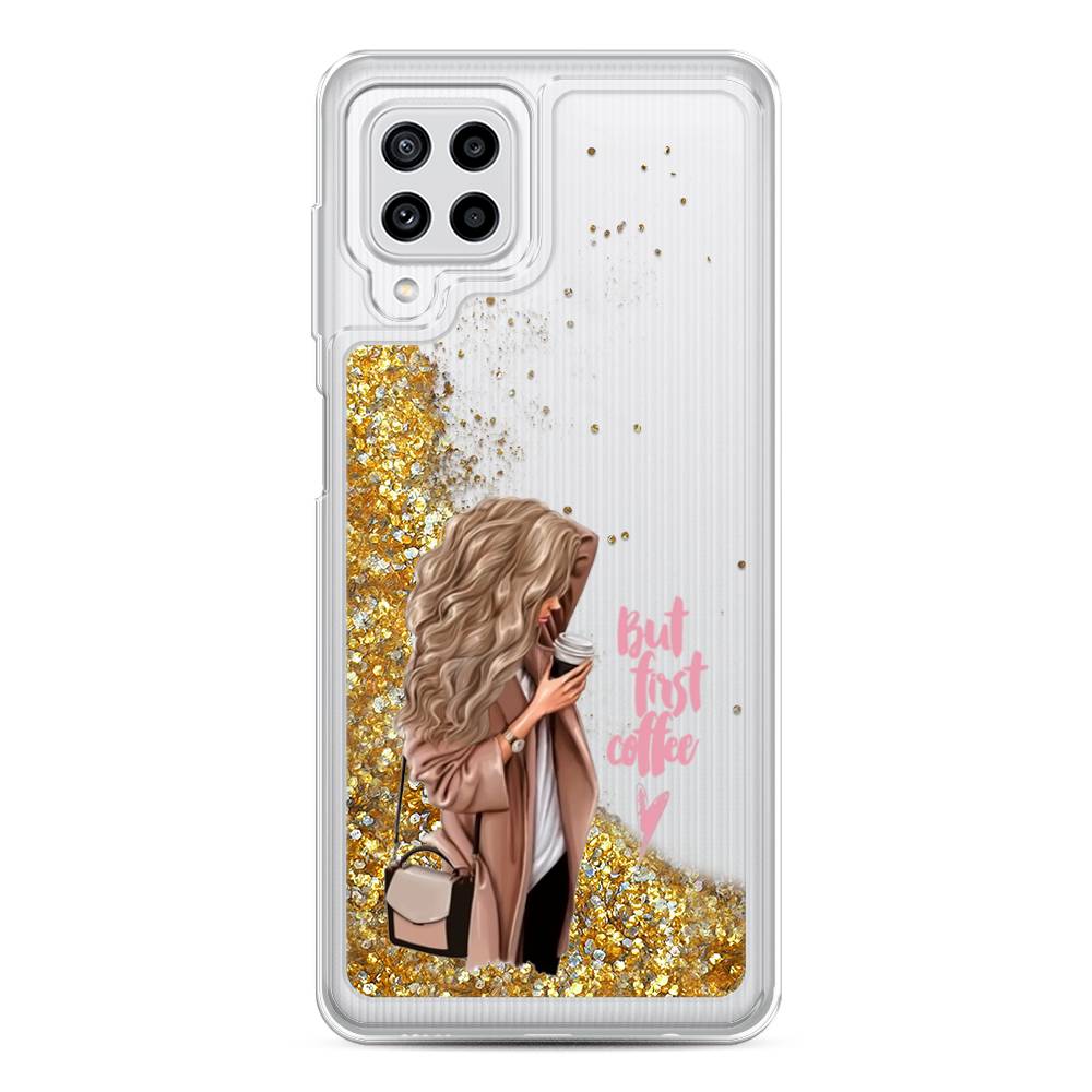 

Чехол Awog "Девушка с кофе" для Samsung Galaxy M22