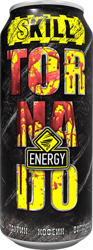 Энергетический напиток Tornado Energy Skill 0,45 л