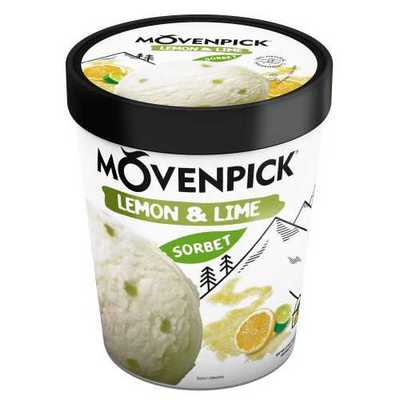 

Сорбет Movenpick Lemon & Laim 304 г