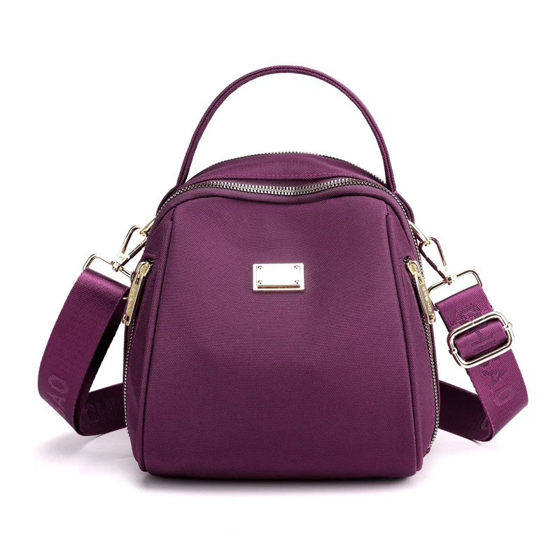 Сумка-рюкзак женская CHIBAO Chibao-001 фиолетовая, 20х19х13 см