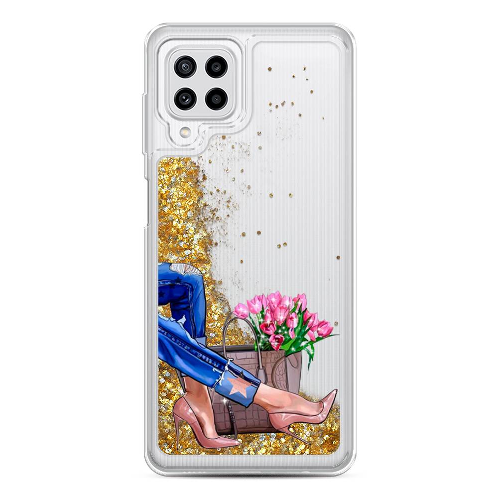

Чехол Awog на Samsung Galaxy M22 / Самсунг M22 "Каблучки", 2103490-1