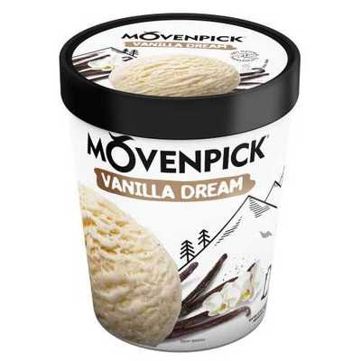 

Мороженое пломбир Movenpick Vanilla Dream ванильное БЗМЖ 252 г