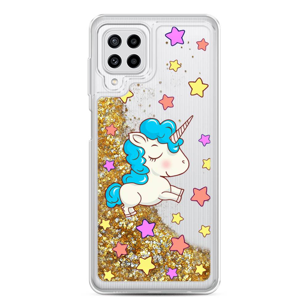 

Чехол Awog на Samsung Galaxy M22 / Самсунг M22 "Звездный единорог", 2103490-1