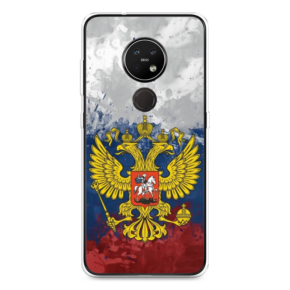 

Чехол Awog на Nokia 6.2 / Нокиа 6.2 "РФ", Белый;синий;красный, 123050-5
