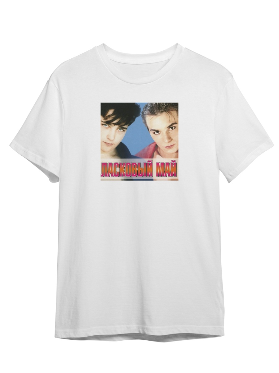 Футболка унисекс СувенирShop Юрий Шатунов/Ласковый май/Белые розы 10 белая XL (50-52)