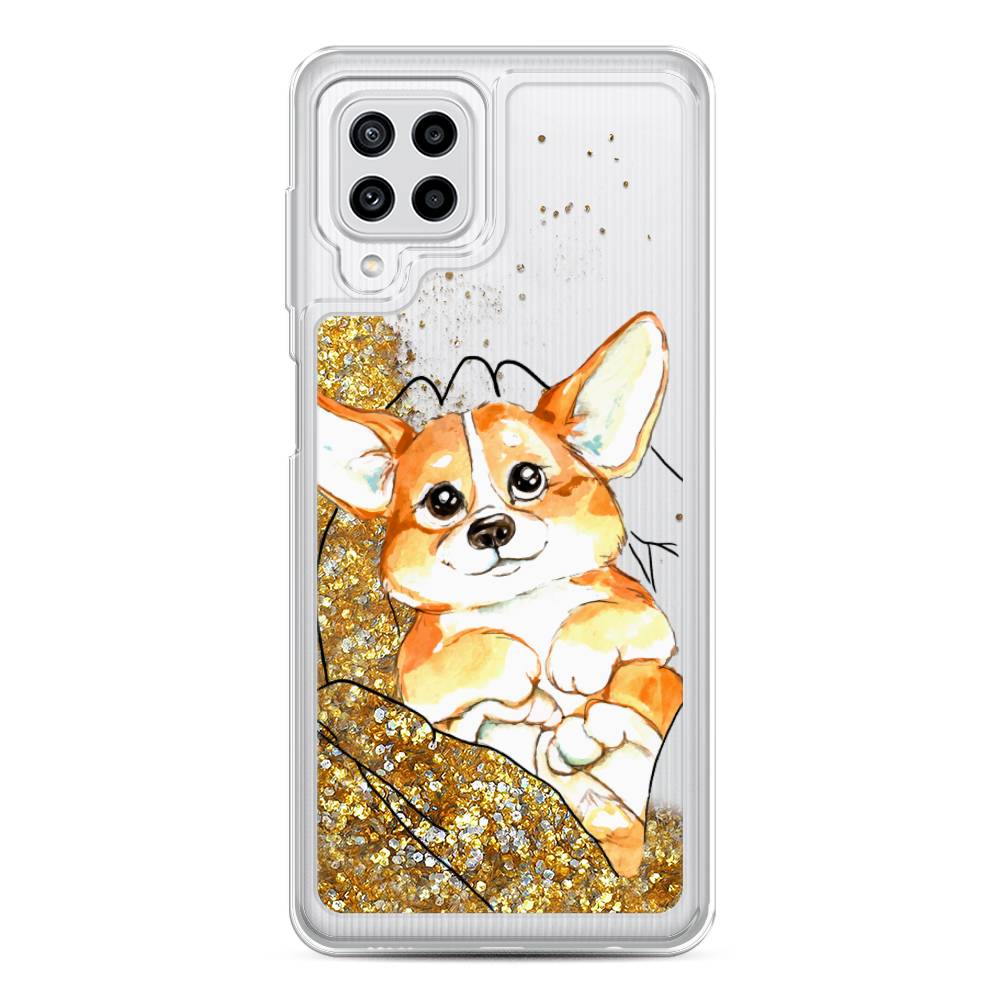 

Чехол Awog на Samsung Galaxy M22 / Самсунг M22 "Корги в ладошках", 2103490-1
