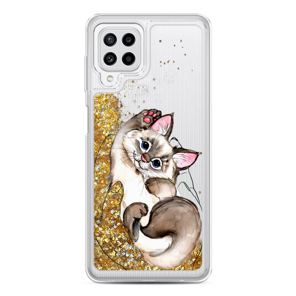 

Чехол Awog на Samsung Galaxy M22 / Самсунг M22 "Котенок в ладошках", 2103490-1