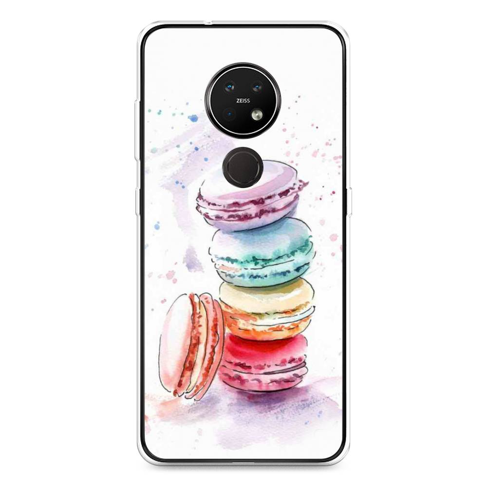 

Чехол Awog на Nokia 6.2 / Нокиа 6.2 "Пирамидка макарони 2", Желтый, 123050-10
