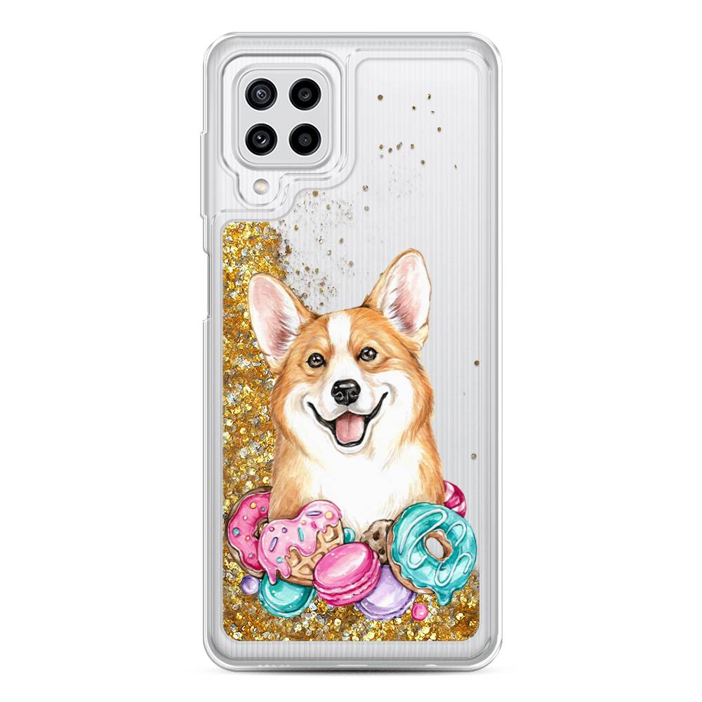 

Чехол Awog на Samsung Galaxy M22 / Самсунг M22 "Корги и сладости", 2103490-1