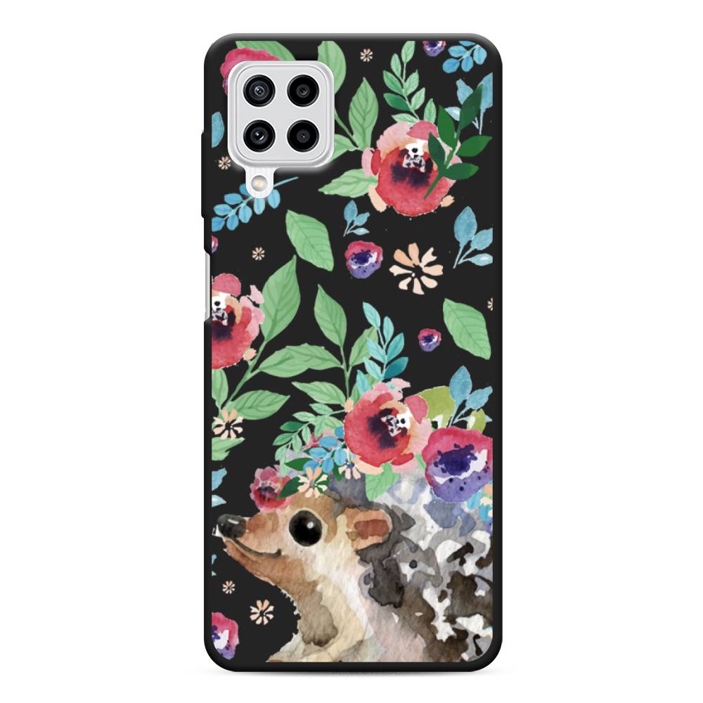

Чехол Awog на Samsung Galaxy M22 / Самсунг M22 "Ежик в цветах акварель", Розовый;зеленый;коричневый, 2103452-1