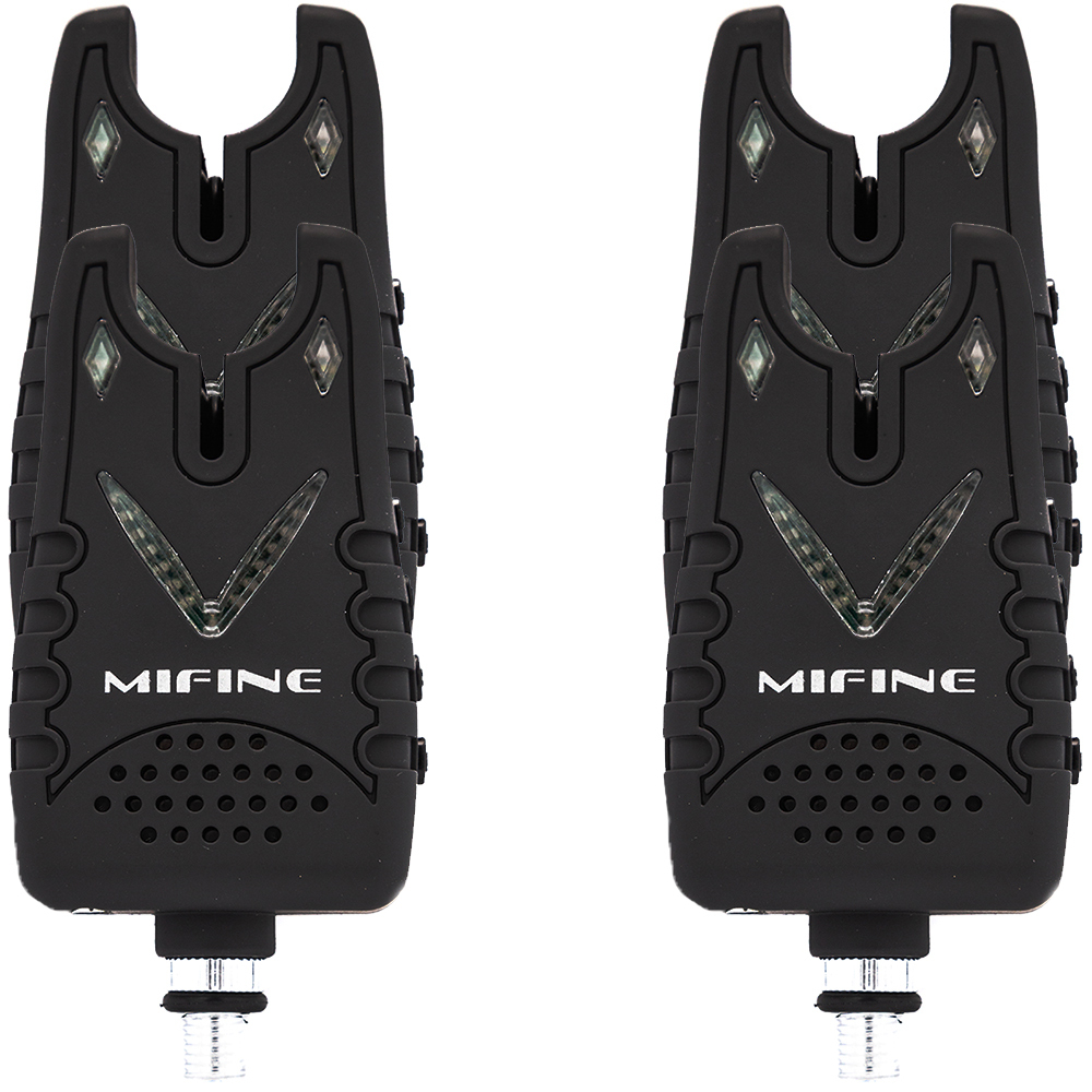 Набор (4 шт) электронных сигнализаторов поклёвки Mifine TLI-34