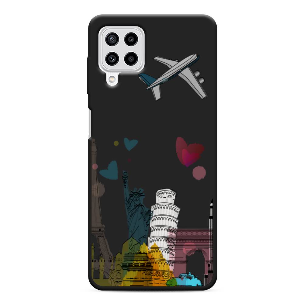 

Чехол Awog на Samsung Galaxy M22 / Самсунг M22 "Самолет путешествий", Желтый, 2103452-1