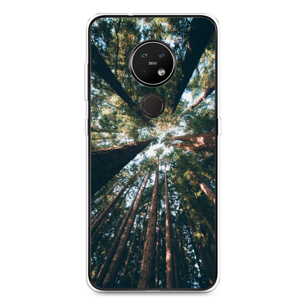 

Чехол Awog на Nokia 6.2 / Нокиа 6.2 "Лес 18", Зеленый;коричневый, 123050-4