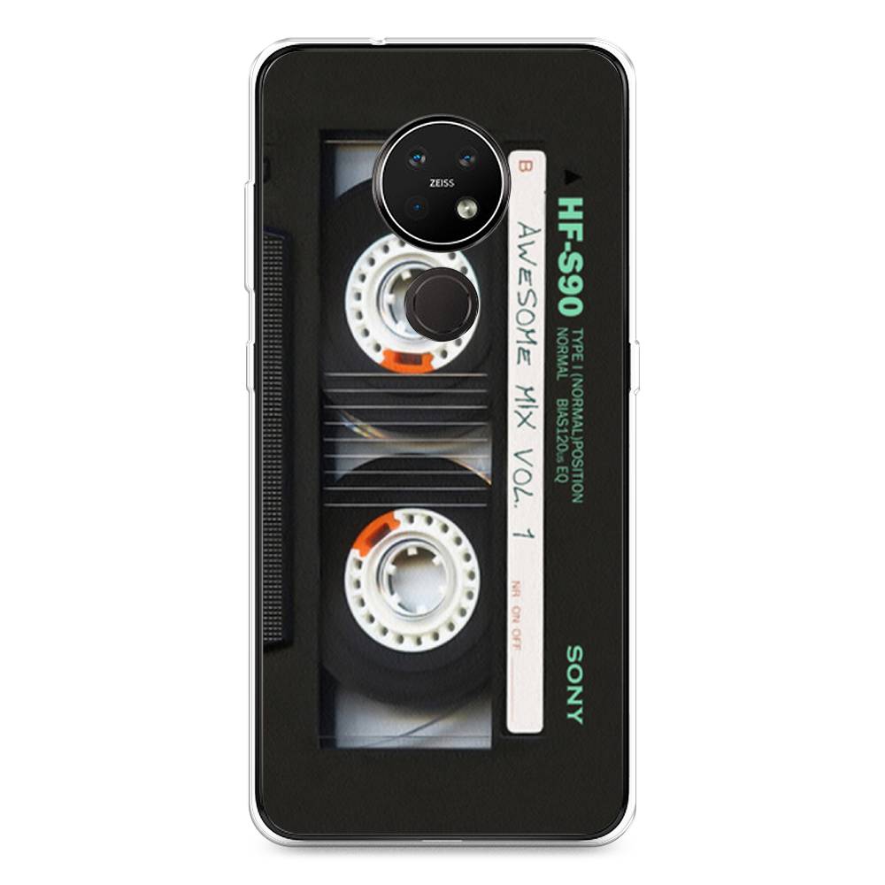 

Чехол Awog на Nokia 6.2 / Нокиа 6.2 "Кассета", Черный, 123050-10