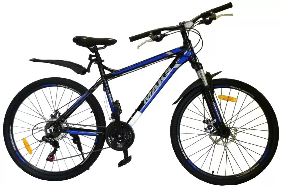 

Велосипед MAKS SURF HD, ALU рама, 21-ск., рама 19, синий, колеса 26"