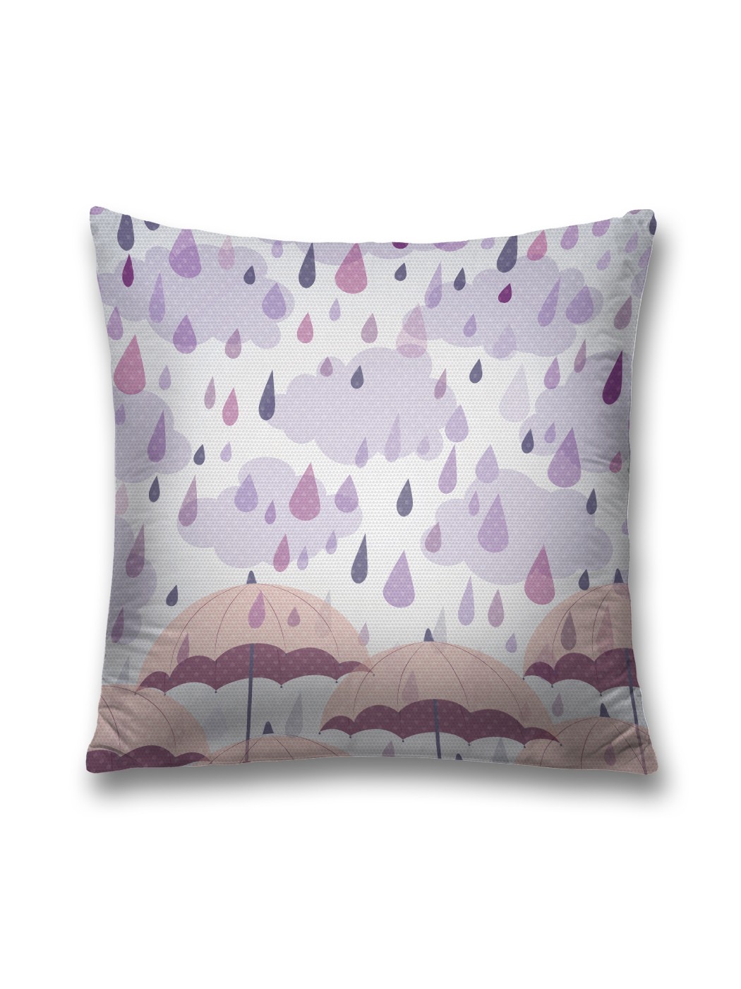 

Наволочка JoyArty декоративная "Дождь начинается" на молнии, 45x45 см, Оранжевый