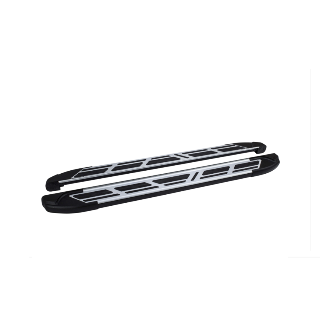 

Пороги площадки Can Otomotiv на Форд Торнео Кастом (длинная база) 2012-2020 №10 Corund Sil