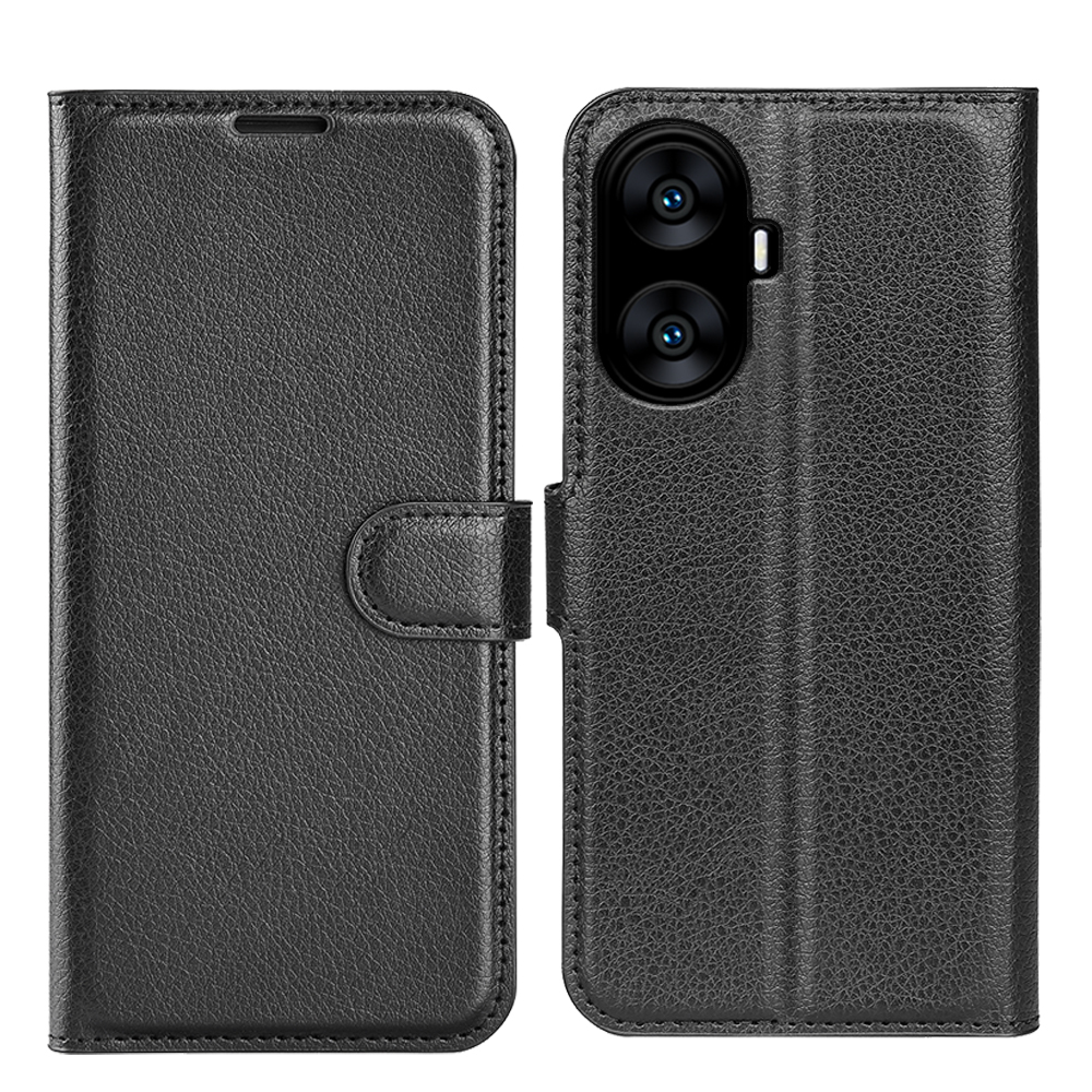 

Чехол-книжка PRESTIGE с функцией подставки для Realme C55, черный, PRESTIGE
