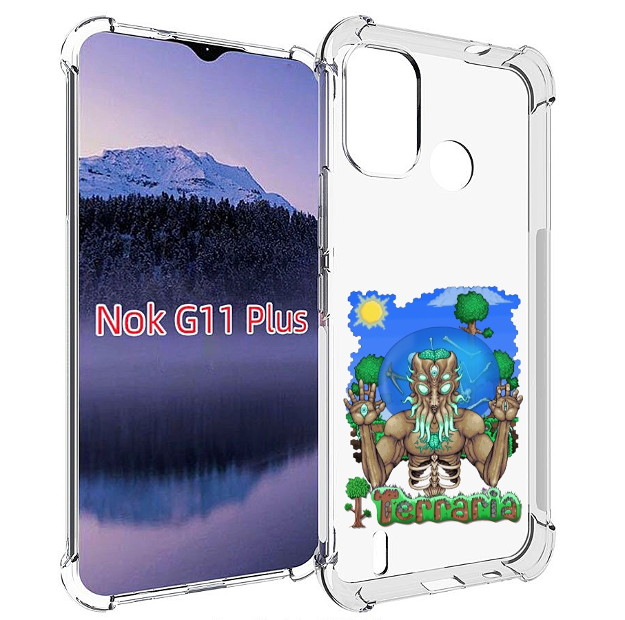 

Чехол MyPads Террария для Nokia G11 Plus, Прозрачный, Tocco