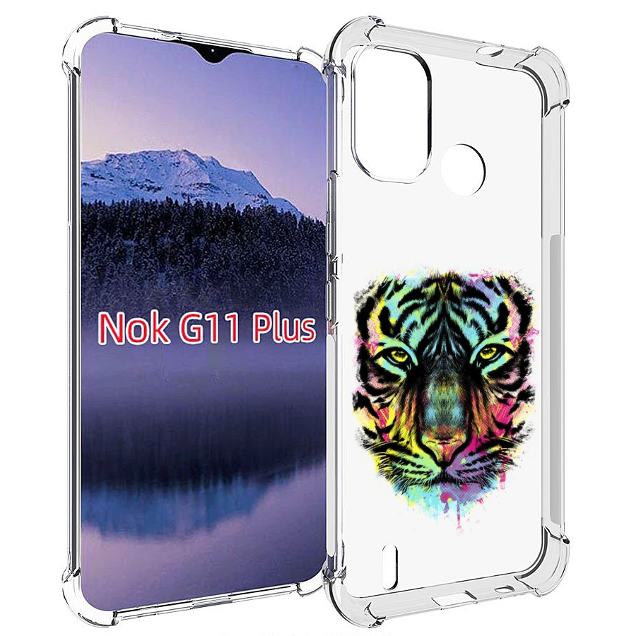 

Чехол MyPads Тигр 1 для Nokia G11 Plus, Прозрачный, Tocco