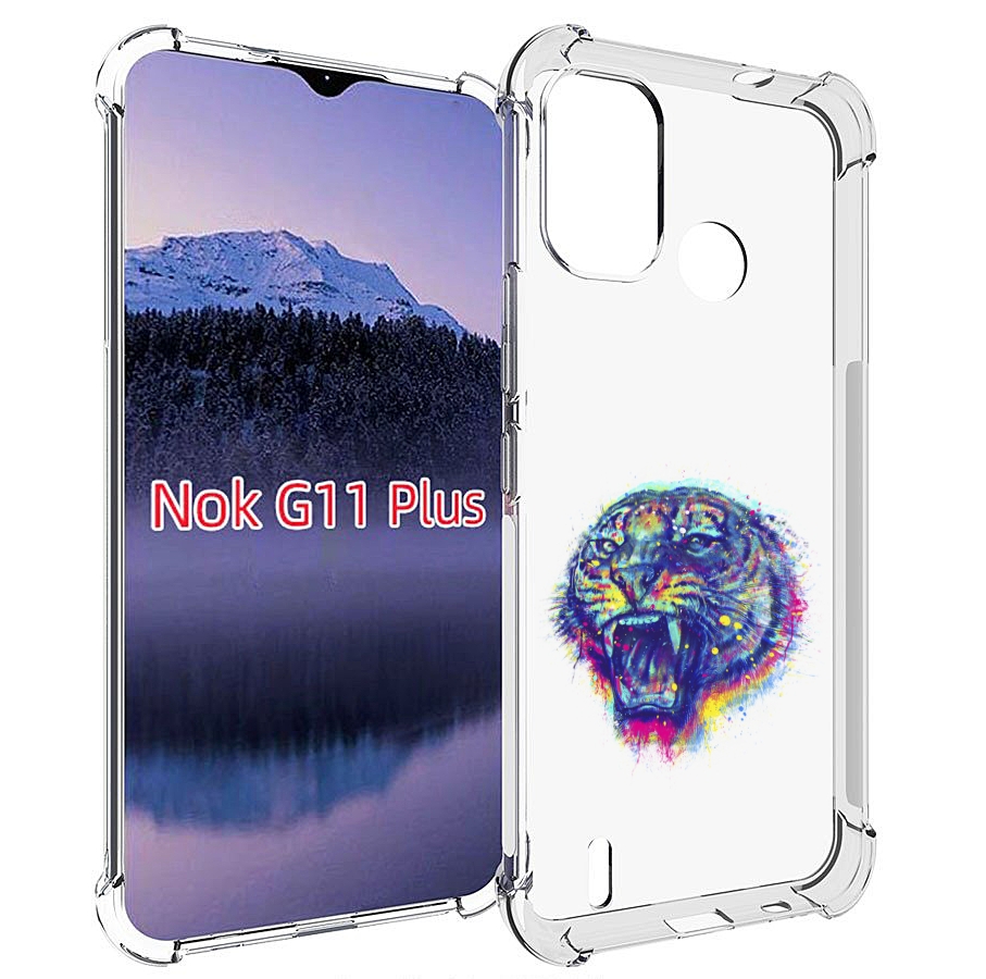 

Чехол MyPads Тигр 2 для Nokia G11 Plus, Прозрачный, Tocco