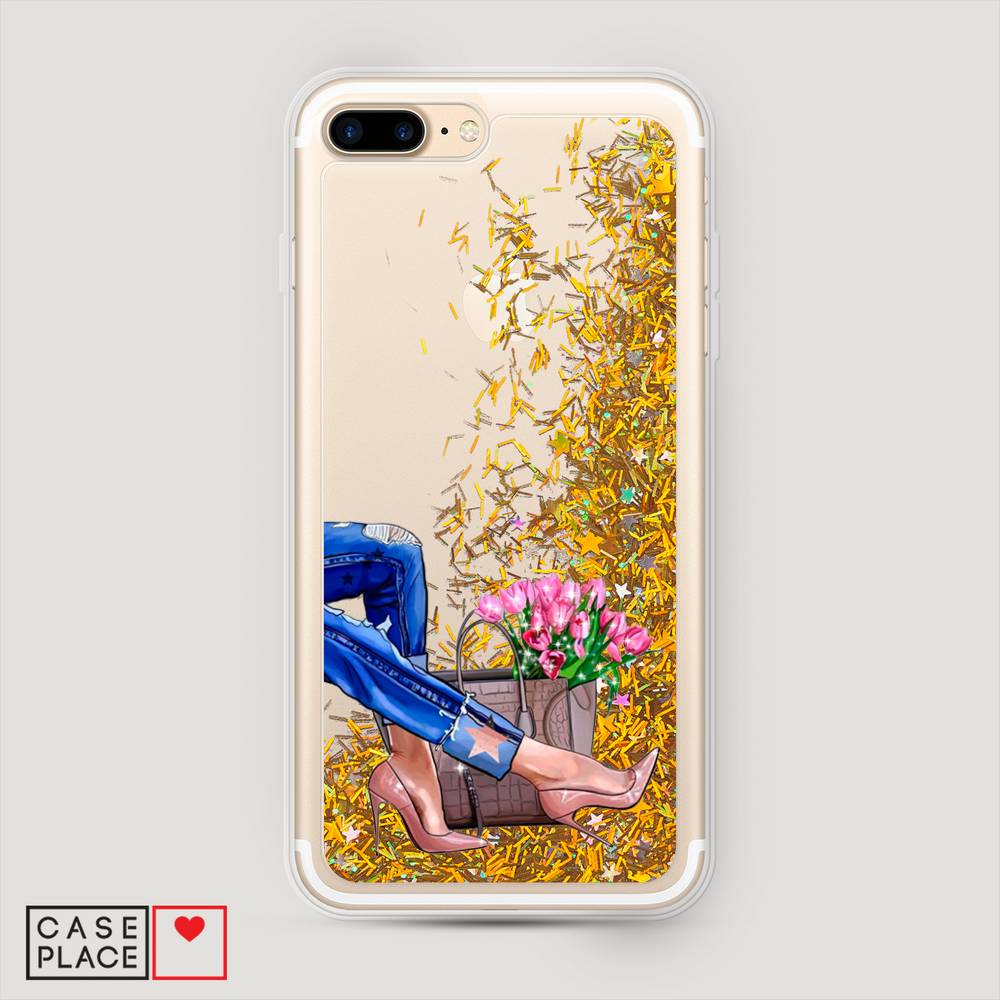 

Чехол Awog на Apple iPhone 8 Plus / Айфон 8 Plus "Каблучки", 10990-1