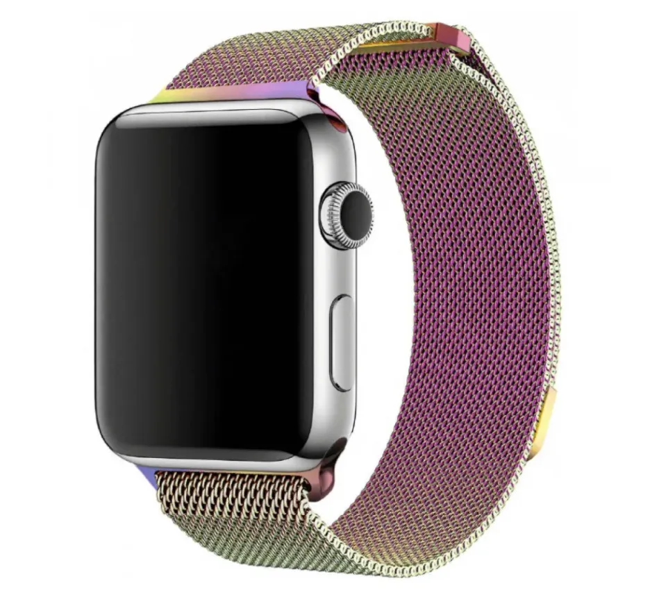 Ремешок для смарт часов KUPLACE, хамелеон, миланская петля 38-40 мм