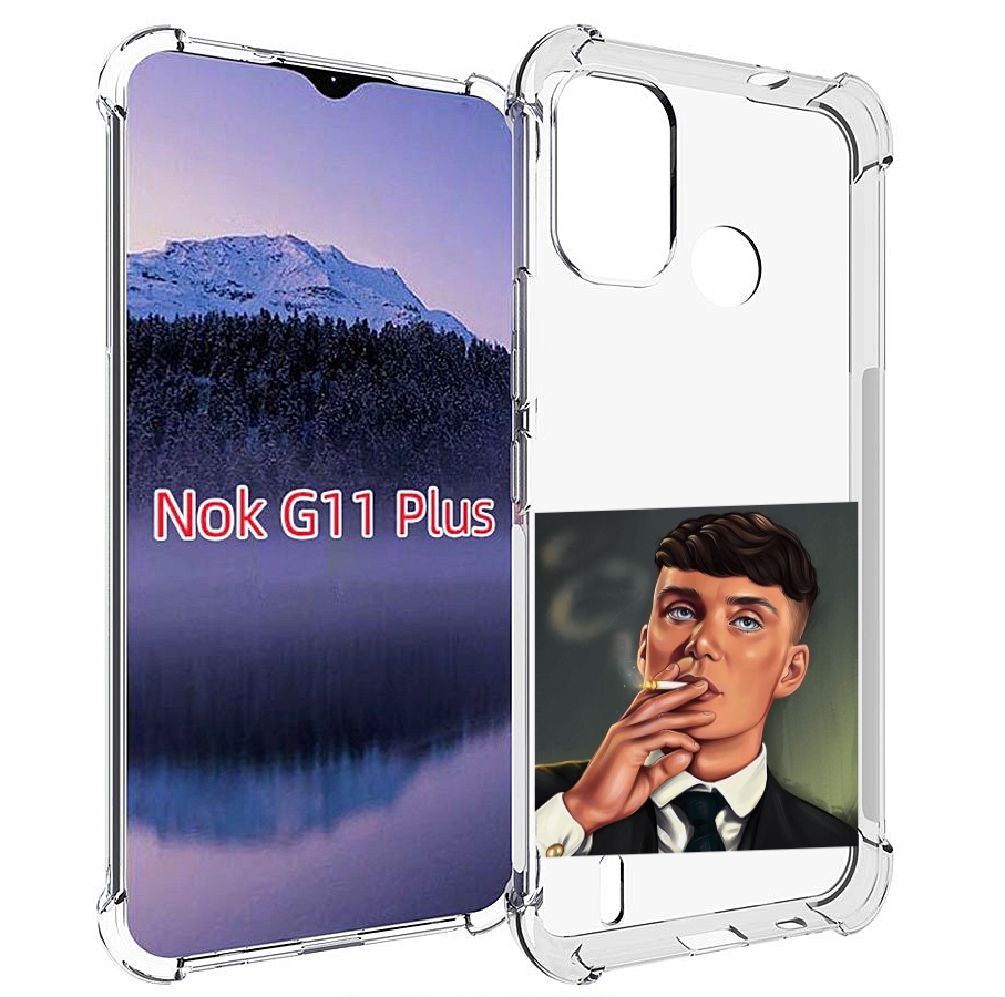 

Чехол MyPads Томас-Шелби для Nokia G11 Plus, Прозрачный, Tocco