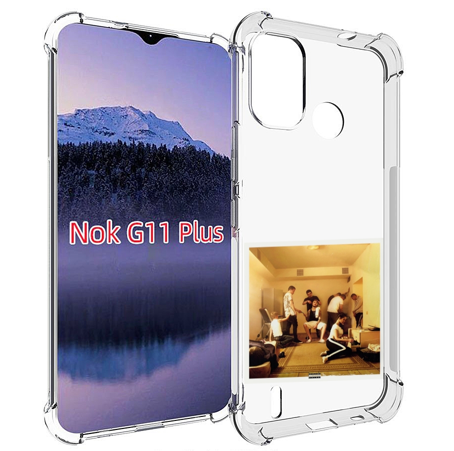 

Чехол MyPads Уроборос Скриптонит улица 36 для Nokia G11 Plus, Прозрачный, Tocco