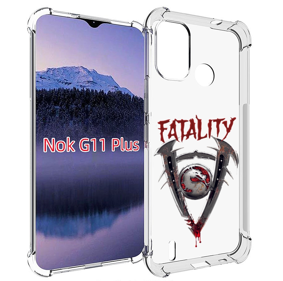 

Чехол MyPads Фаталити мужской для Nokia G11 Plus, Прозрачный, Tocco