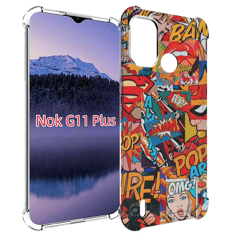 

Чехол MyPads Фон для Nokia G11 Plus, Прозрачный, Tocco