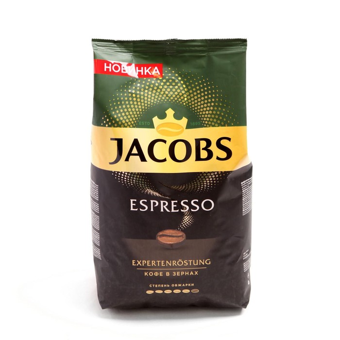 Кофе в зернах Jacobs espresso зерно 1 кг