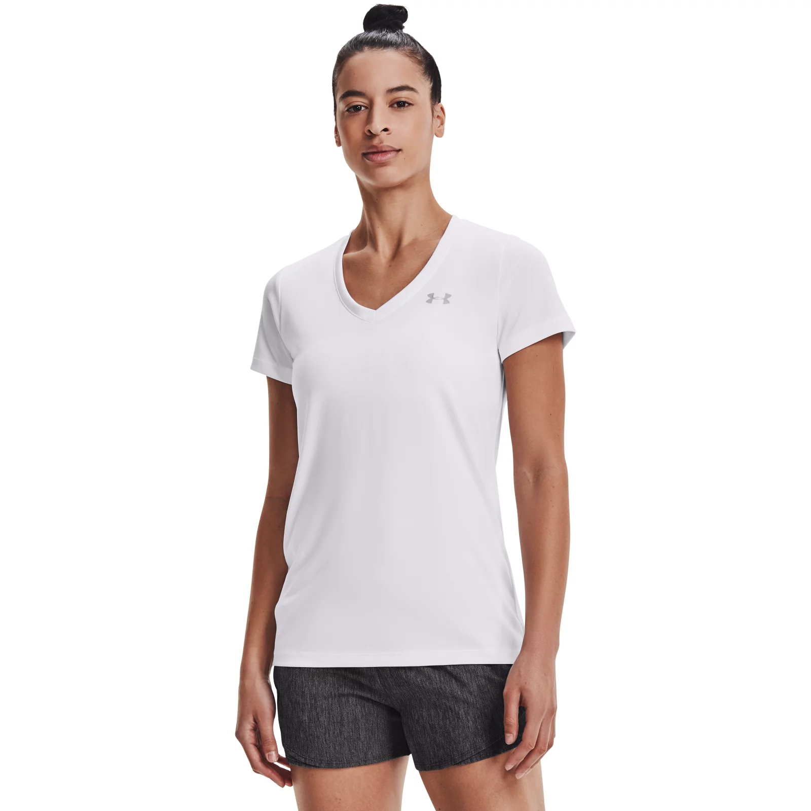 фото Футболка женская under armour 1255839 белая xs