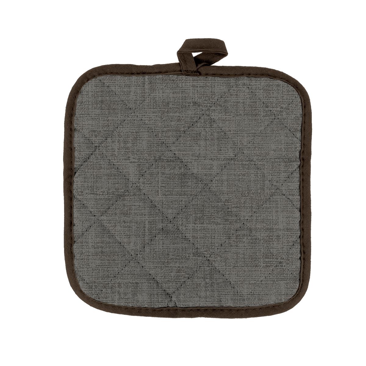 

Прихватка рогожка 18х20 "Wenge" рис 60008-2 Juliet stone