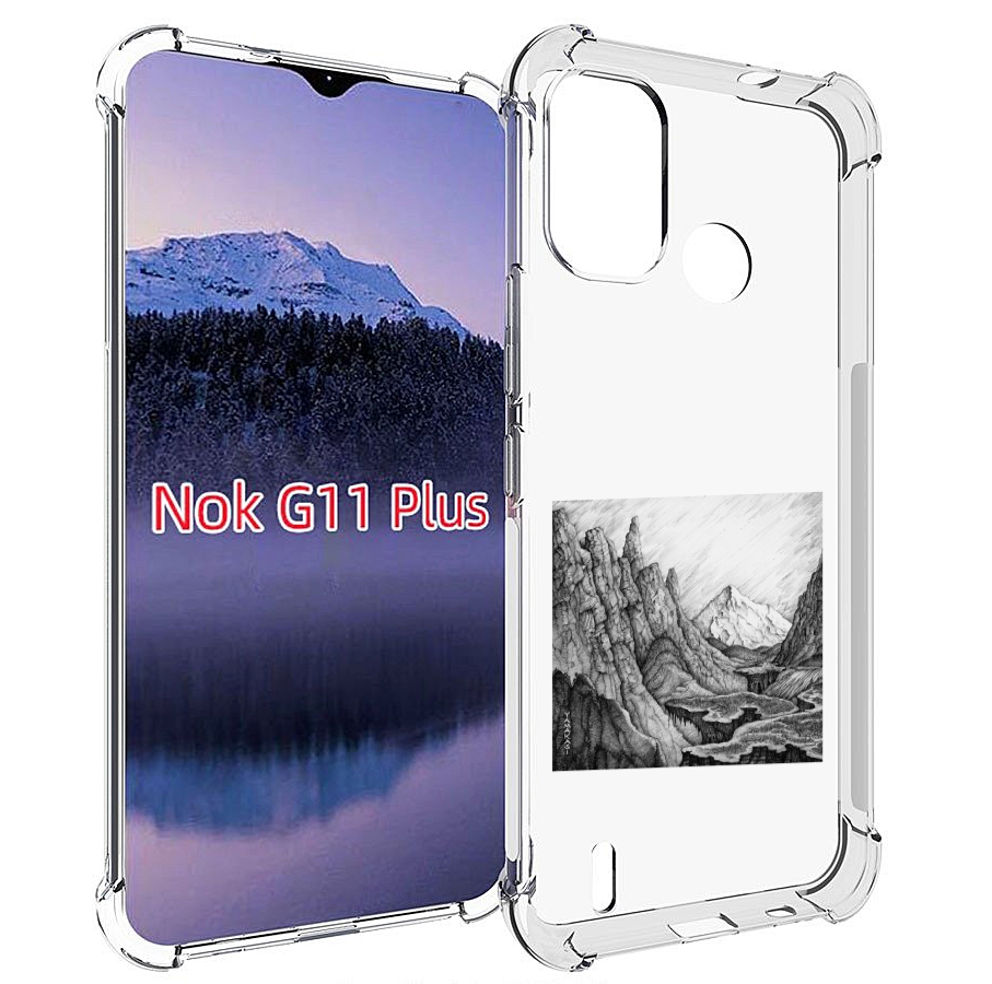 

Чехол MyPads Ямакаса Мияги и Энди Панда для Nokia G11 Plus, Прозрачный, Tocco