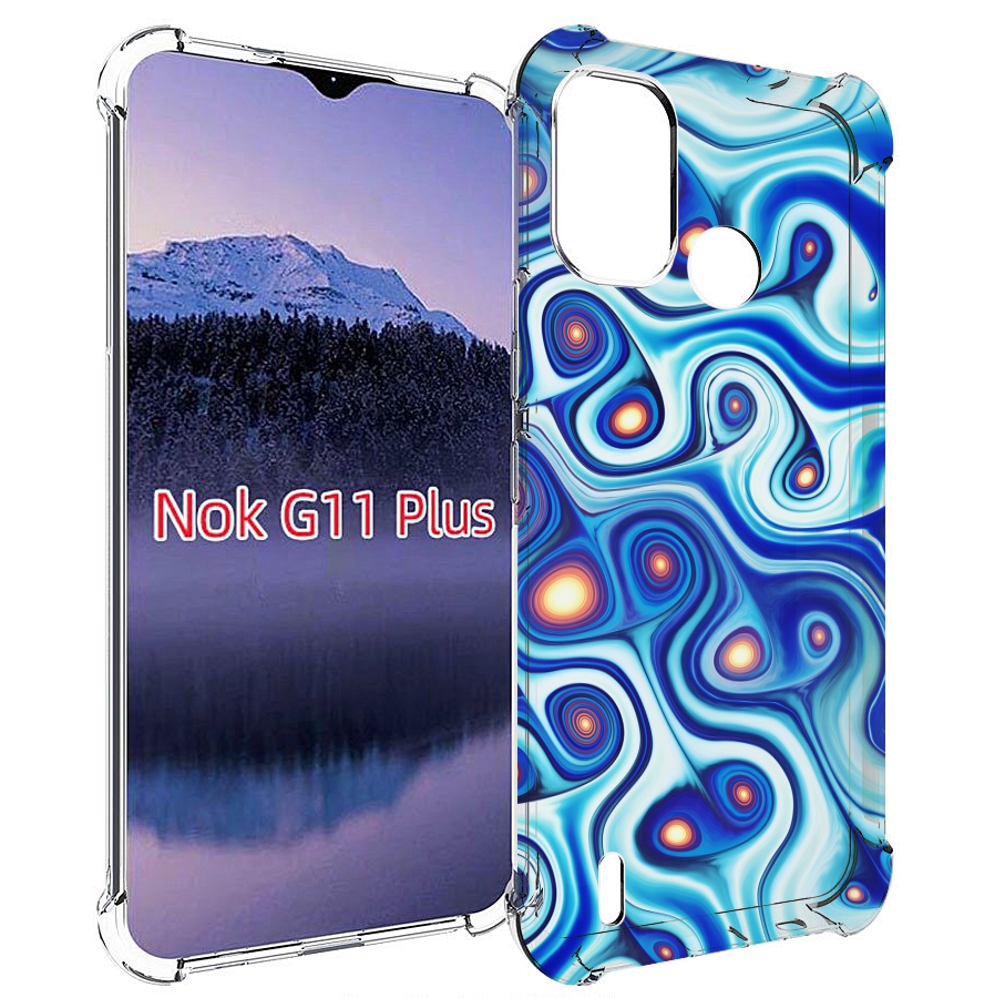 

Чехол MyPads абстрактная-текстура для Nokia G11 Plus, Прозрачный, Tocco