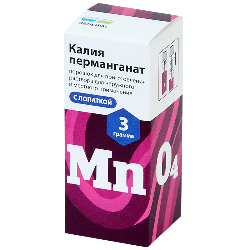 

Калия Перманганат 5 г N1 порошок