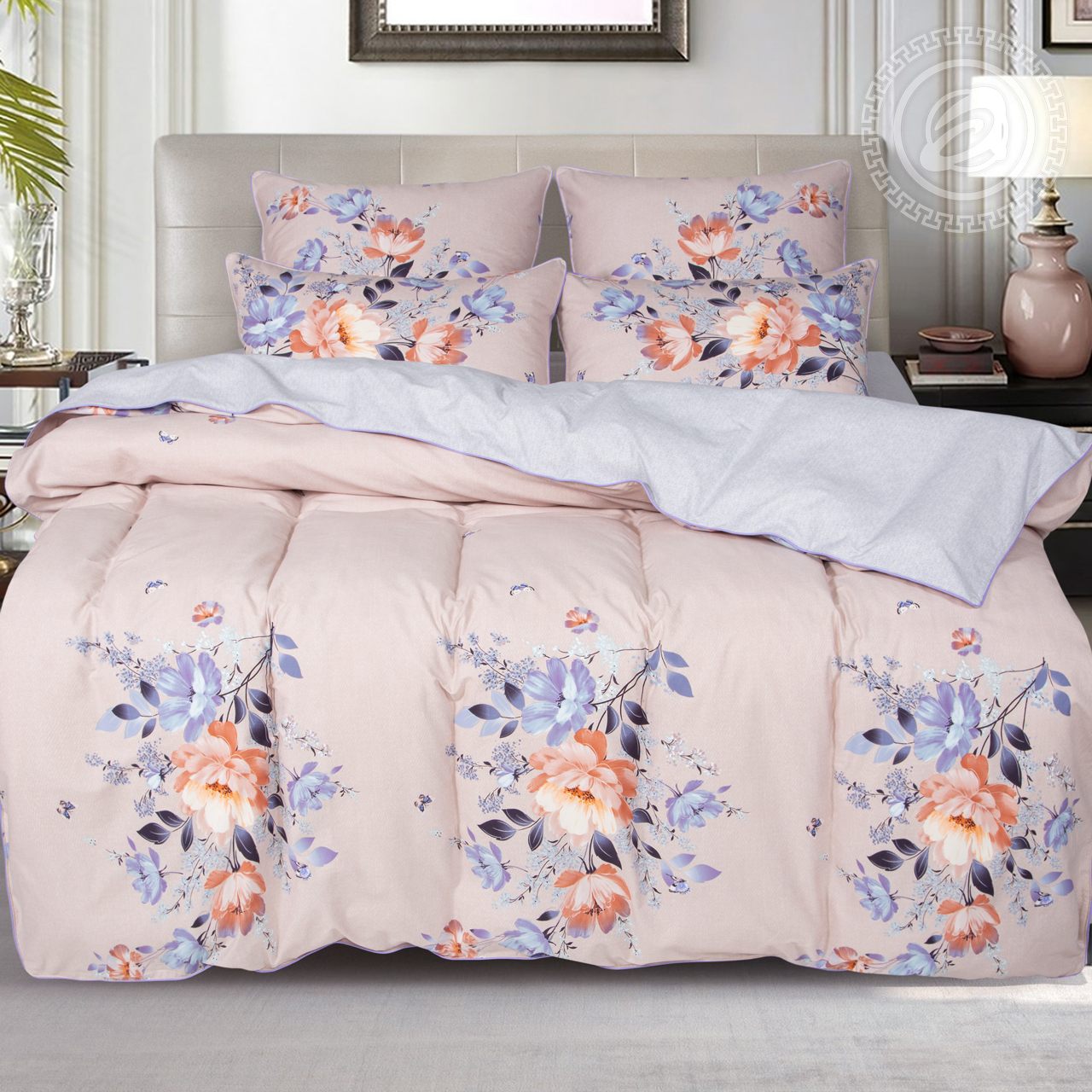 

Постельное Белье из Велюра «Онтарио арт. 797Н» Евростандарт (4 наволочки)