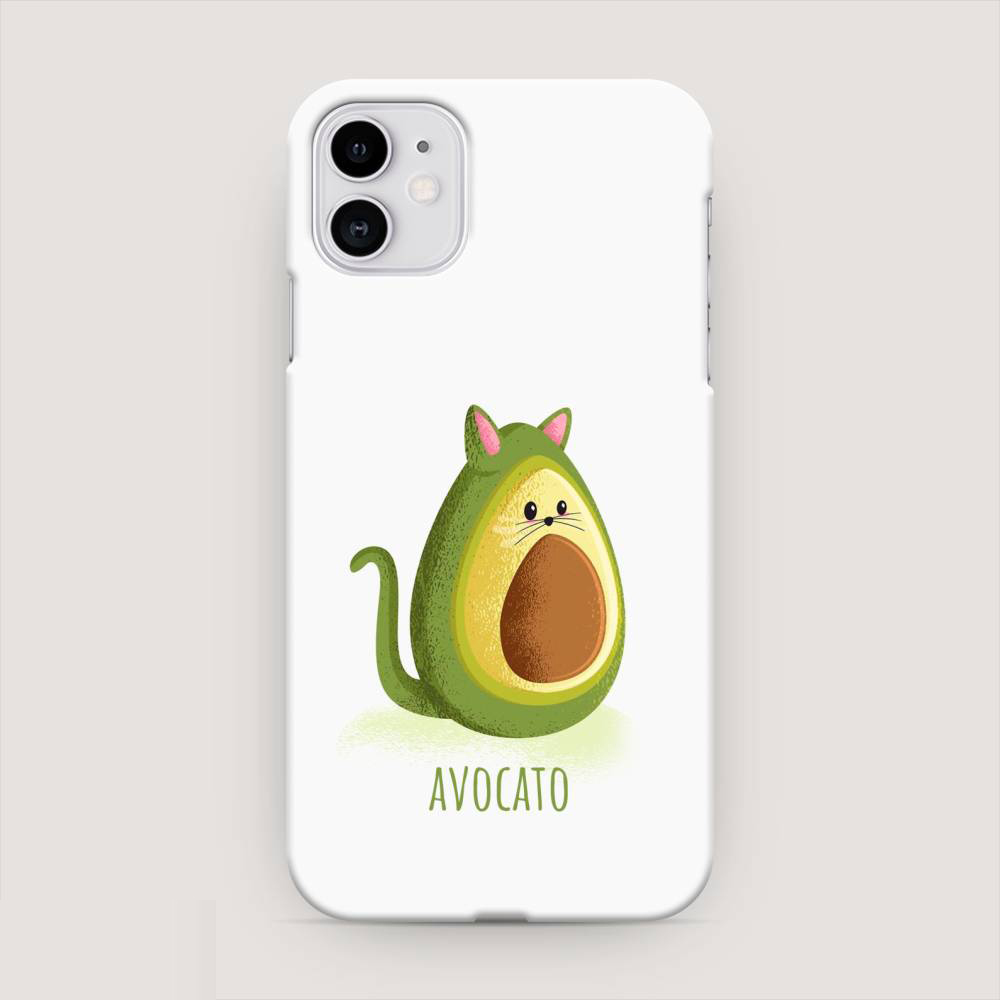 фото Чехол awog для apple iphone 11 "avocato"